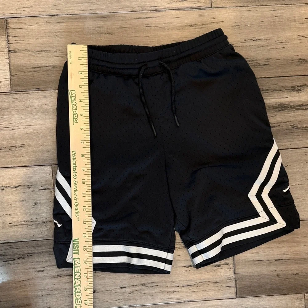 Jordan Black and White Athletic Shorts